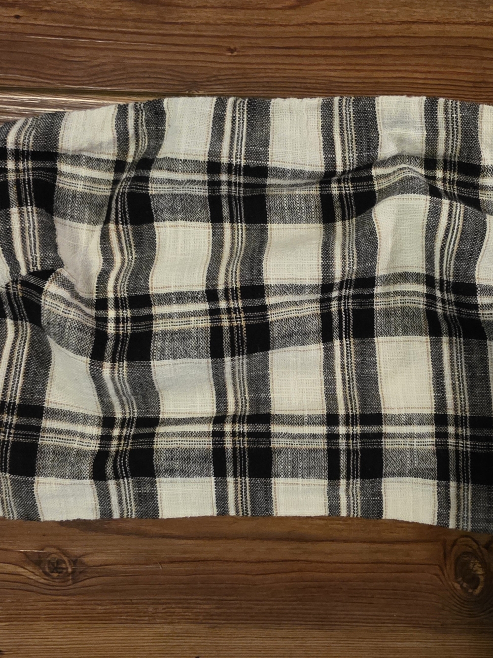 Free People "After You" Plaid Two-Piece Set Skirt and Strapless Tube Top - Picture 4 of 9